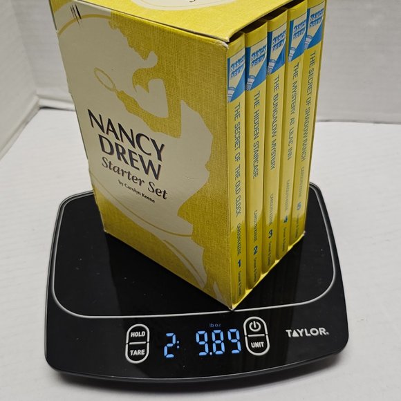 Starter Set Nancy Drew Hard Cover 1 2 3 4 5 Books in a Box Carolyn Keene Gift - Picture 9 of 9